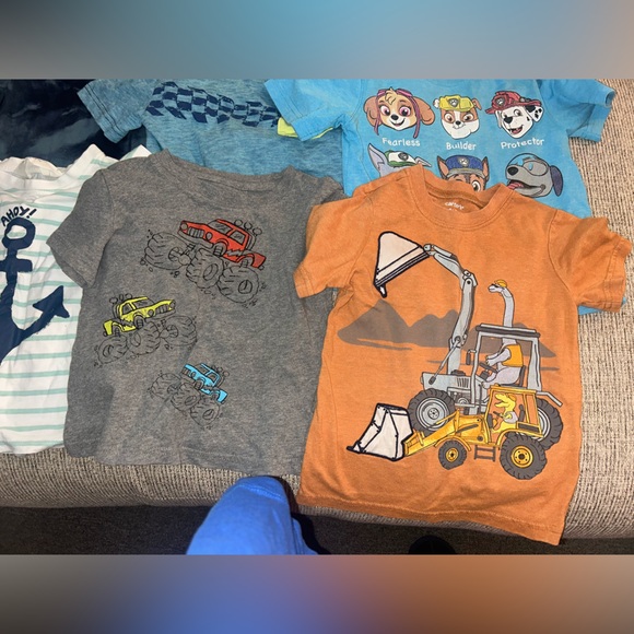 Lot of 10 different Kids Graphic T-Shirts size 3t - Picture 2 of 4